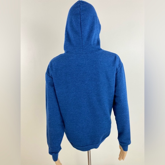 SpongeBob SquarePants Cast, Pullover Hoodie Sweater, Blue Juniors Size M (7-9) - Picture 3 of 10